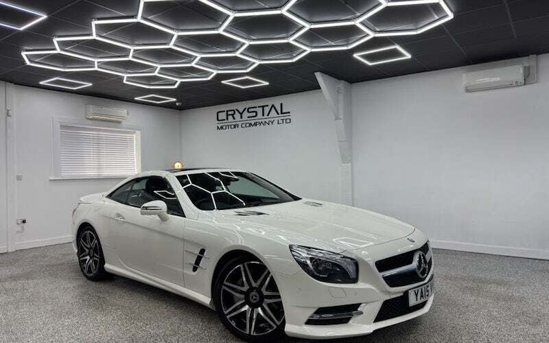 White Used 2015 Mercedes SL400 AMG Cabriolet | £24,995 (Good price) - Image 1/4