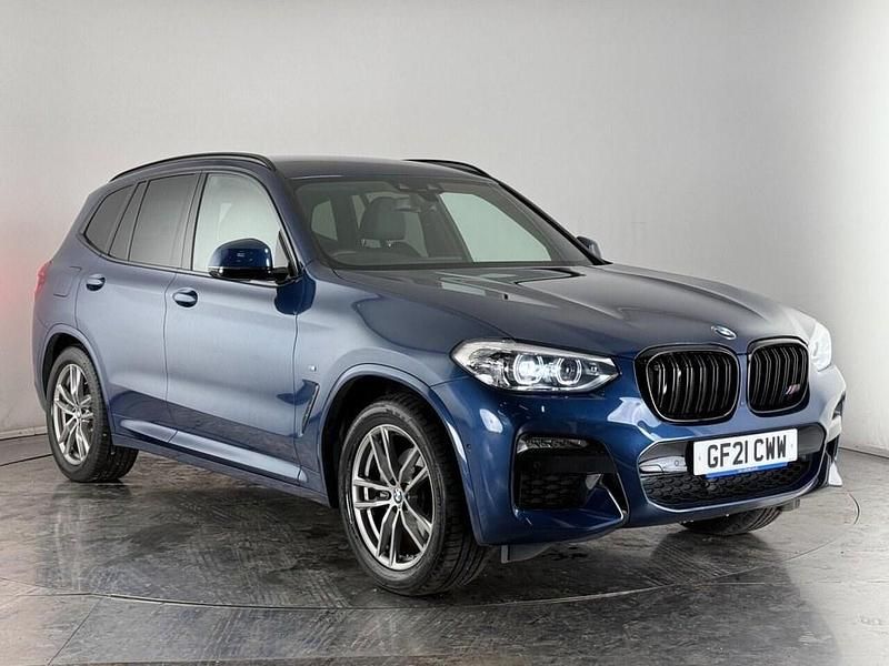 Blue Used 2021 BMW X3 M Sport SUV | £29,400 (Super price) - Image 1/3