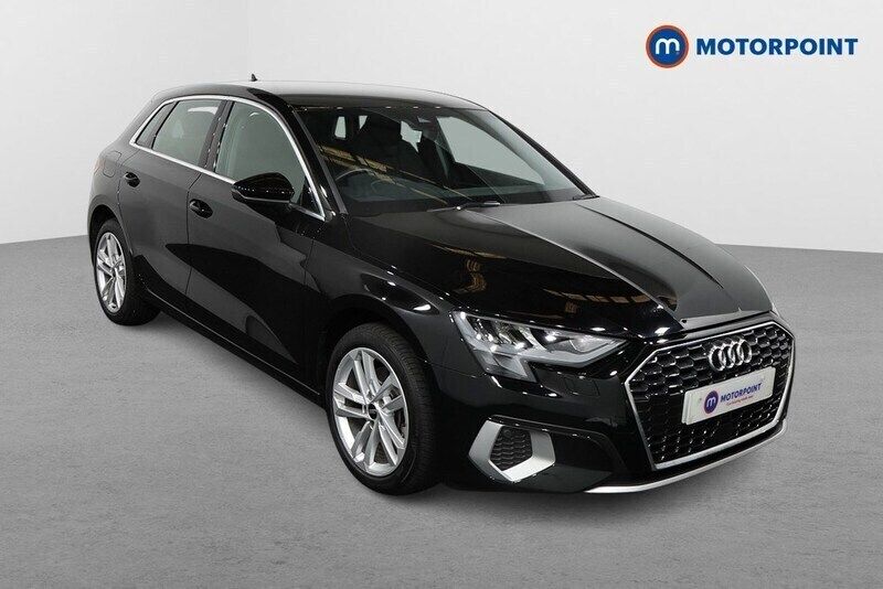 Black Used 2024 Audi A3 e-tron Sport Hatchback | £23,599 (Good price) - Image 1/4