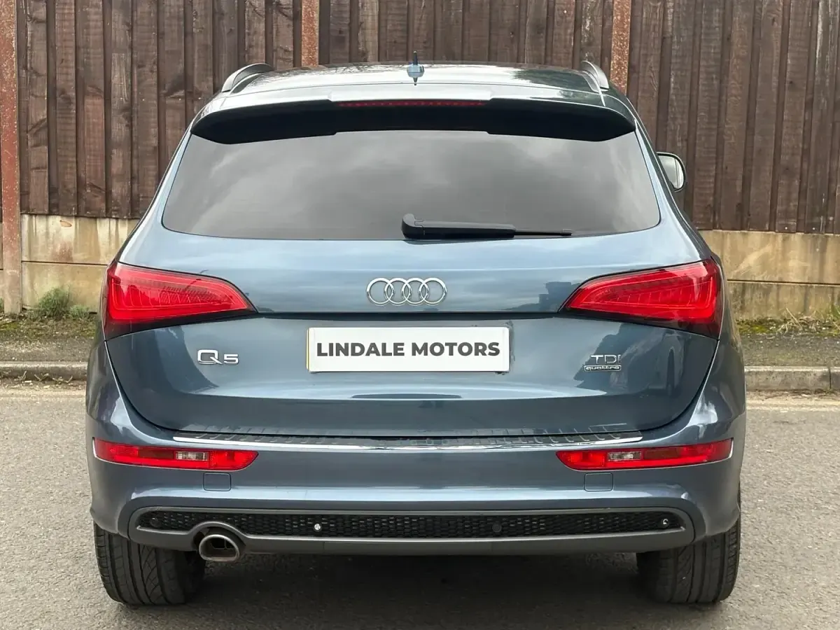 Used Audi Q5 S-line plus 190 HP (139 kW) 2016 Blue SUV
