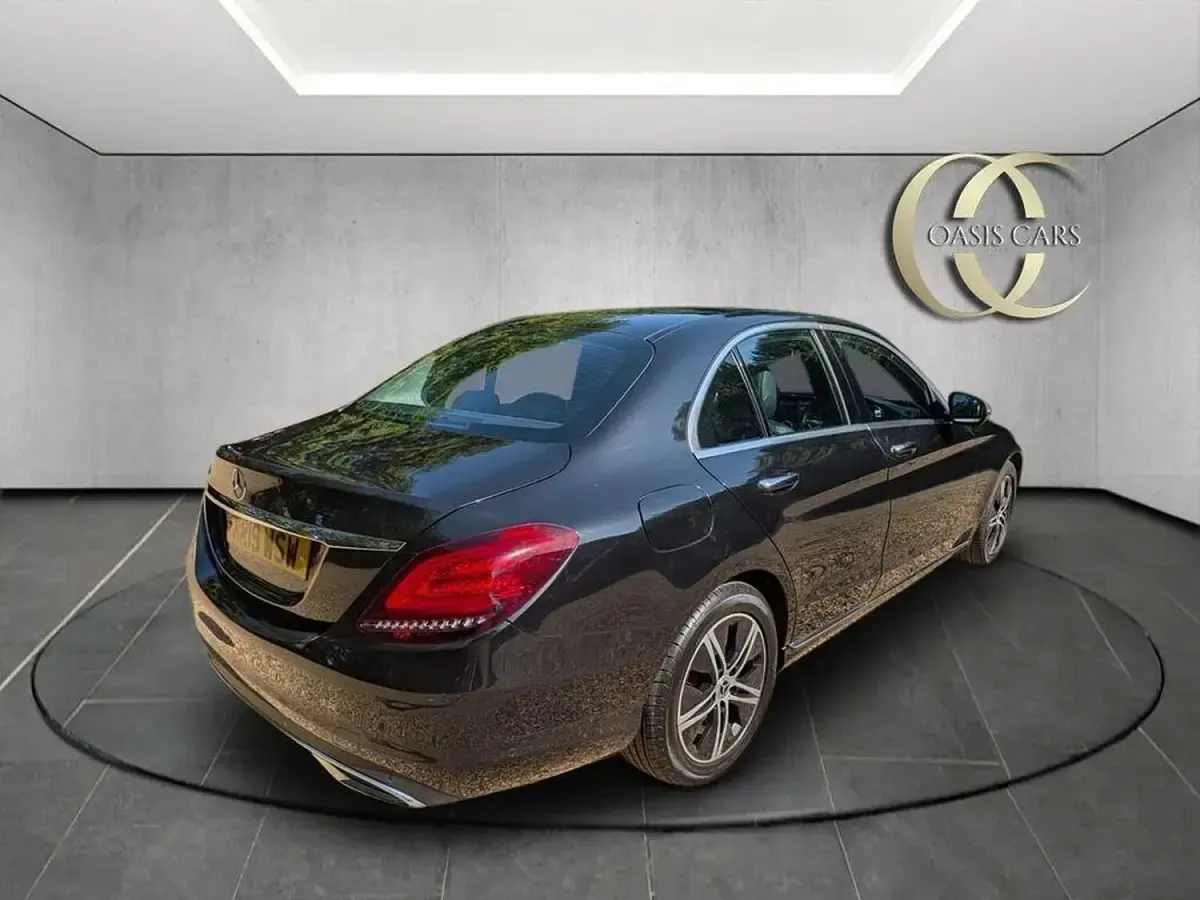 Used Mercedes C220 Premium Plus 2019 Black Sedan