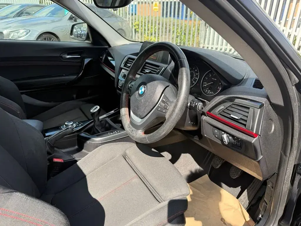 Used BMW 218 Sport Line 136 HP (100 kW) 2016 Black Coupe