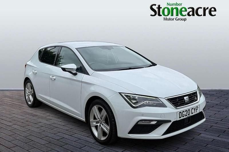 White Used 2020 Seat Leon FR Hatchback | £11,500 (Fair price) - Image 1/1