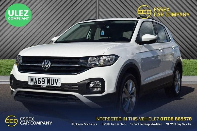 White Used 2019 VW T-Cross SE SUV | £13,200 (Fair price) - Image 1/4