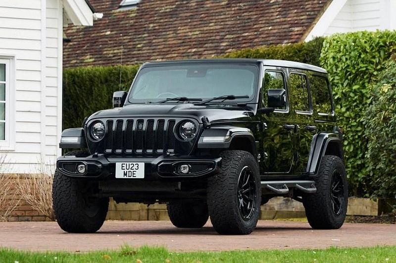 Used Jeep Wrangler Overland 2023 Black SUV