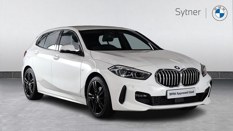 White Used 2022 BMW 118 M Sport Hatchback | £19,500 (Fair price) - Image 1/4