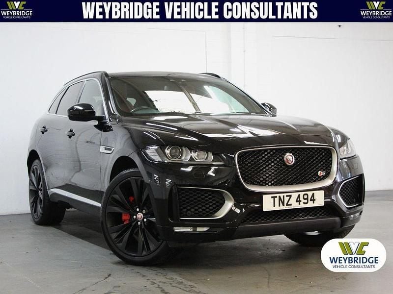 Black Used 2016 Jaguar F-Pace S SUV | £12,495 (Fair price) - Image 1/3