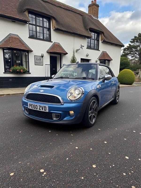 Blue Used 2010 Mini Cooper S Cabriolet Cabriolet | £4,750 (Fair price) - Image 1/3