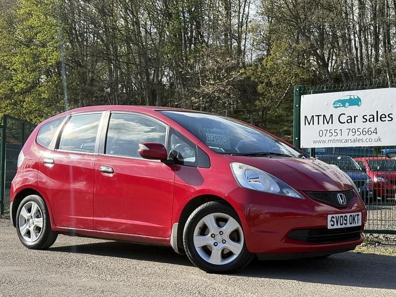 Begagnad Honda Jazz ES 2009 Röd Halvkombi