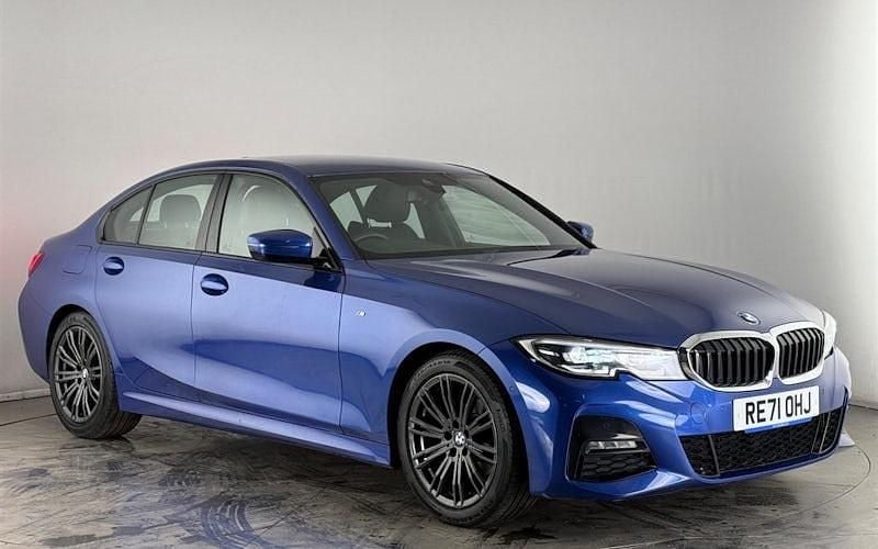 Used BMW 318 M Sport 156 HP (114 kW) 2021 Blue Sedan