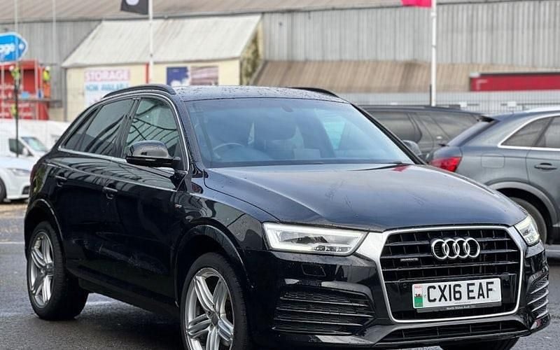 Used Audi Q3 S-line plus 150 HP (110 kW) 2016 Black SUV