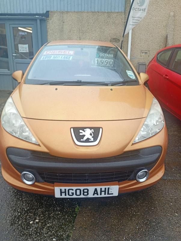 Used Peugeot 207 Sport 2008 Orange Hatchback