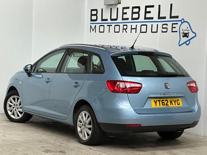 Begagnad Seat Ibiza ST SE 105 HK (77 kW) 2012 Blå Kombi