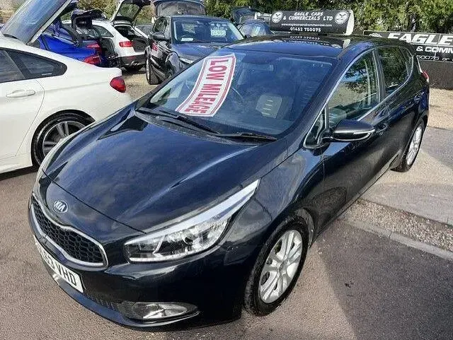 Used Kia Ceed 133 HP (97 kW) 2013 Black Hatchback