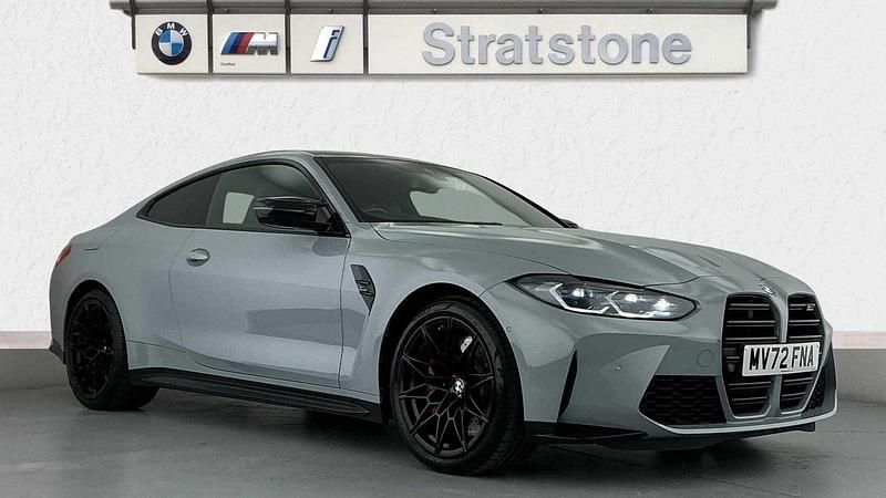Grey Used 2022 BMW M4 Competition Edition Coupe | £56,490 (Fair price) - Image 1/4