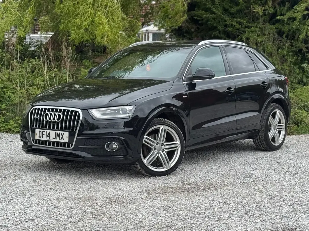 Second-hand Audi Q3 S-line plus 177 CP (130 kW) 2014 Negru SUV