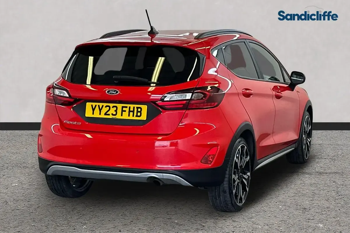Used Ford Fiesta Active X 101 HP (74 kW) 2023 Red Hatchback