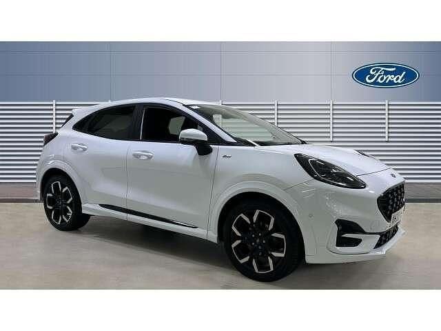 White Used 2020 Ford Puma ST-Line X SUV | £12,435 - Image 1/4