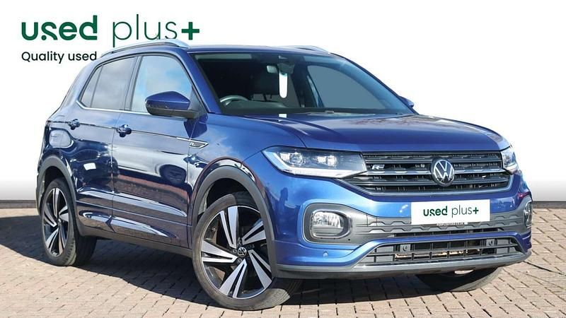 Used VW T-Cross R-line 2022 Blue SUV