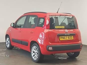 Used Fiat Panda Lounge 69 HP (50 kW) 2017 Red Hatchback