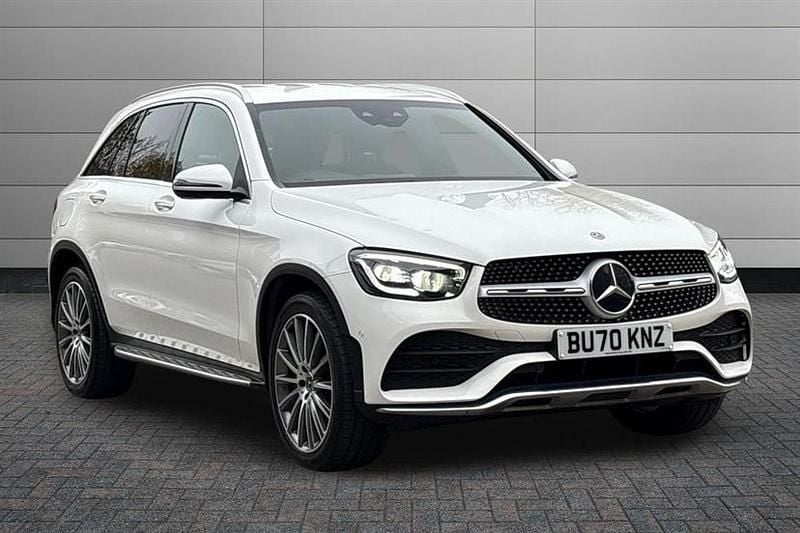 White Used 2020 Mercedes GLC300 AMG Line Premium Estate | £27,895 (Good price) - Image 1/4