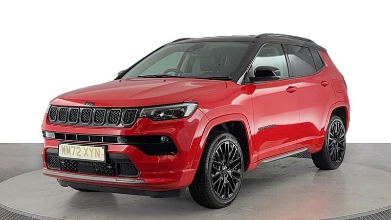 Red/black Used 2023 Jeep Compass SUV | £16,970 (Fair price) - Image 1/4