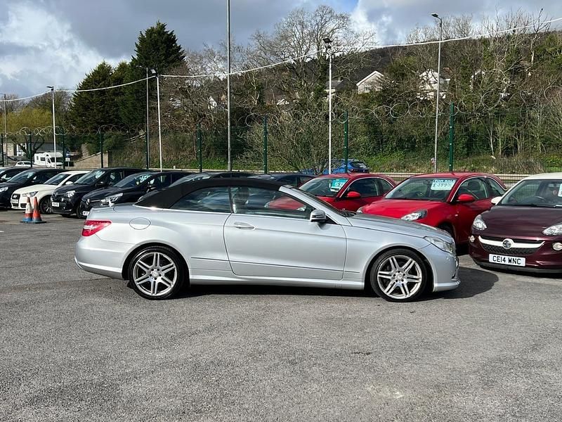 Used Mercedes E250 2013 Silver Cabriolet