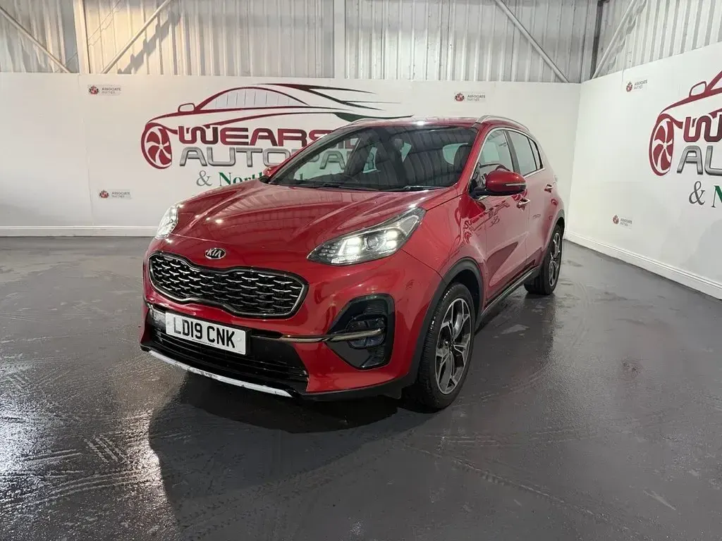 Used Kia Sportage GT-Line 134 HP (98 kW) 2019 Red SUV