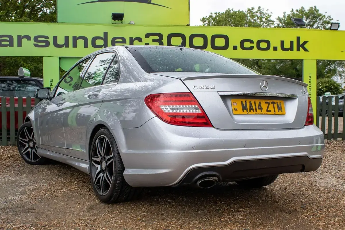 Used Mercedes C220 AMG 2014 Silver Sedan