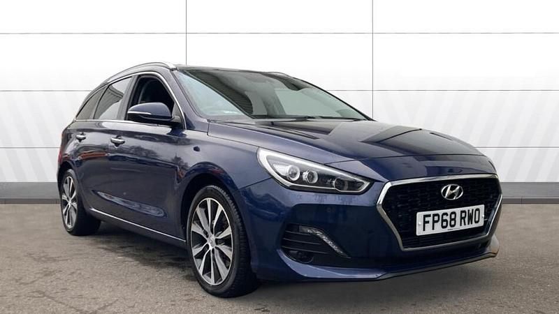 Blue Used 2018 Hyundai i30 Premium Estate | £13,738 (A bit pricey) - Image 1/3