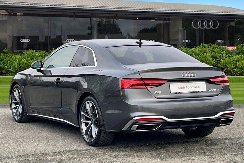 Used Audi A5 S-Line 204 HP (150 kW) 2022 Grey Coupe