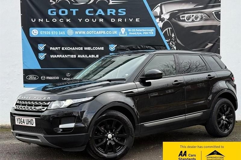 Used Land Rover Range Rover evoque Pure 190 HP (139 kW) 2014 Black SUV