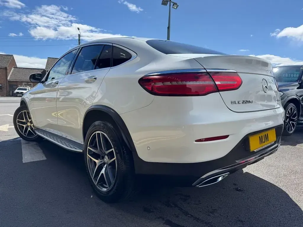 Used Mercedes GLC220 AMG line 2016 White SUV