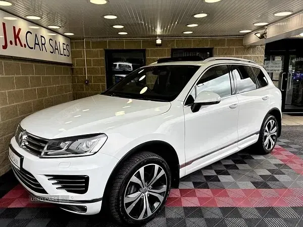 Used VW Touareg R-line 262 HP (192 kW) 2016 White SUV