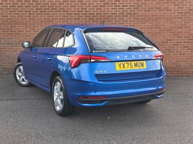 Used Skoda Scala SE 115 HP (84 kW) 2025 Blue Hatchback