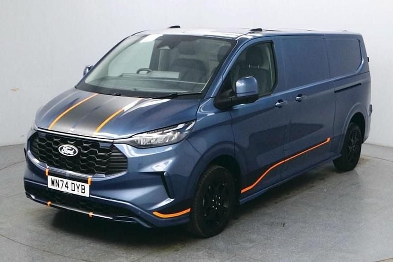 Blue Used 2024 Ford Transit Custom Sport Van | £28,990 (Fair price) - Image 1/4