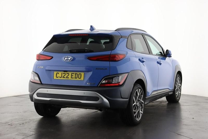 Used Hyundai Kona Premium 2022 Blue SUV