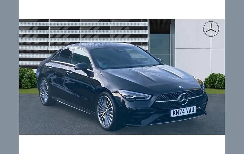 Black Used 2024 Mercedes CLA200 AMG Line Premium Coupe | £27,402 (Fair price) - Image 1/4