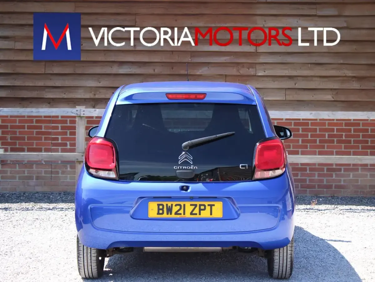 Used Citroën C1 Shine 2021 Blue Hatchback