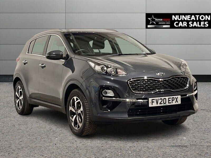 Grey Used 2020 Kia Sportage 2 SUV | £15,250 (Good price) - Image 1/4