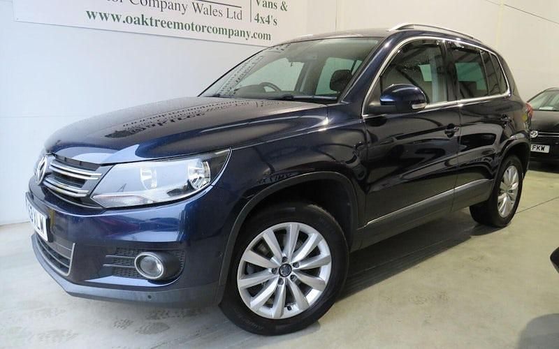 Blue Used 2014 VW Tiguan Match SUV | £6,995 (Fair price) - Image 1/4