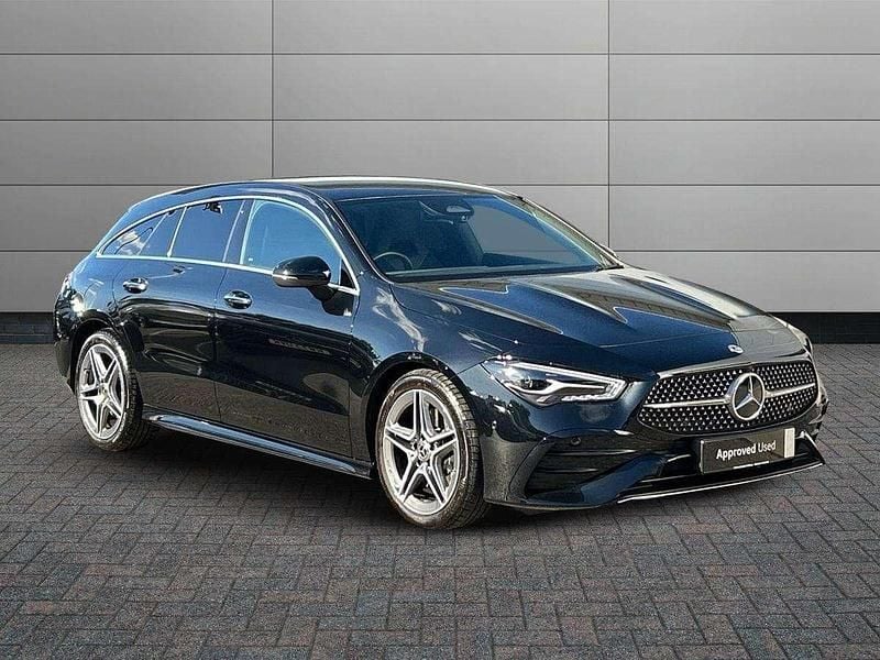 Black Used 2025 Mercedes CLA220 Shooting Brake Executive Estate | £32,295 (Expensive) - Image 1/4