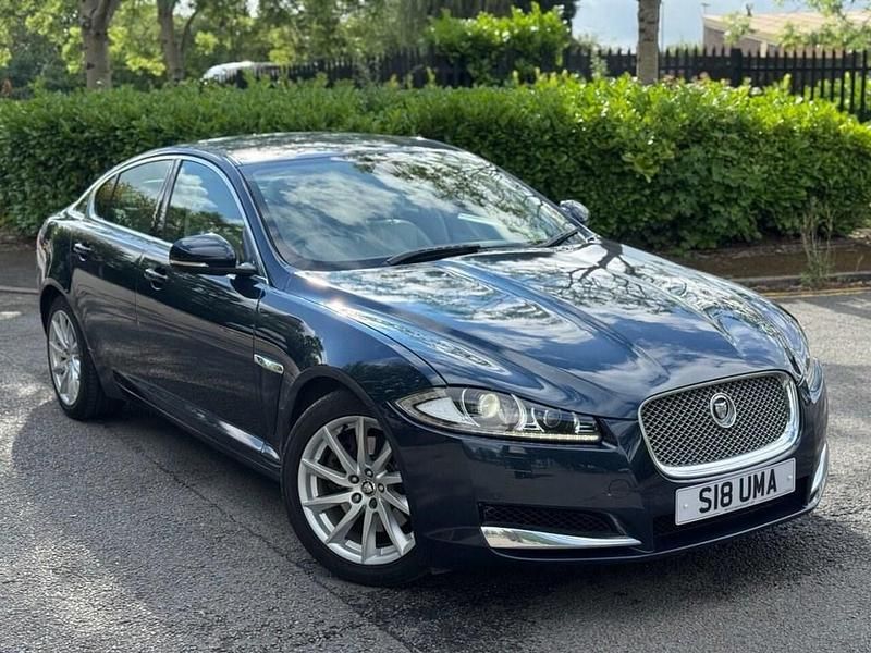 Blue Used 2012 Jaguar XF Premium Luxury Sedan | £5,500 (Fair price) - Image 1/4