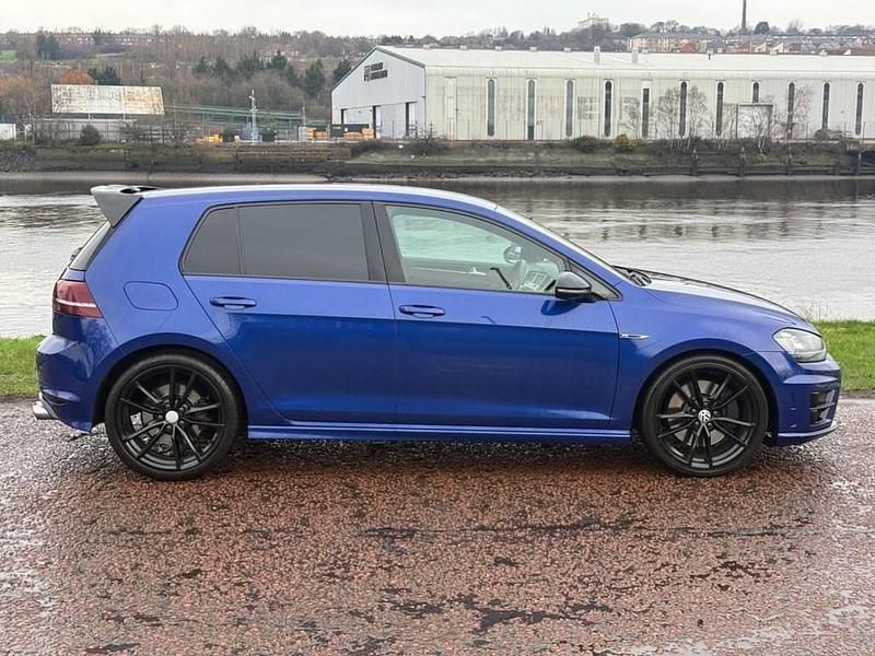 Used VW Golf VII R 2015 Blue Hatchback