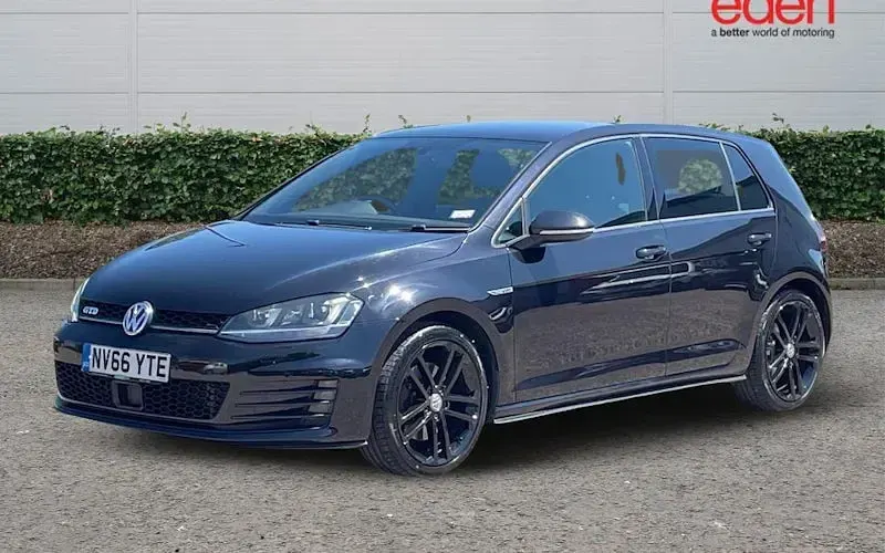 Used VW Golf VII GTD 184 HP (135 kW) 2015 Black Hatchback