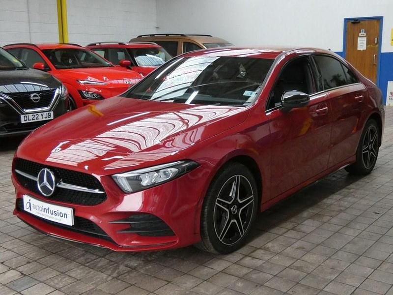 Used Mercedes A250 AMG line 2021 Red Sedan