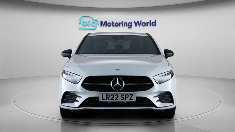 Used Mercedes A250 AMG line 2022 White Sedan