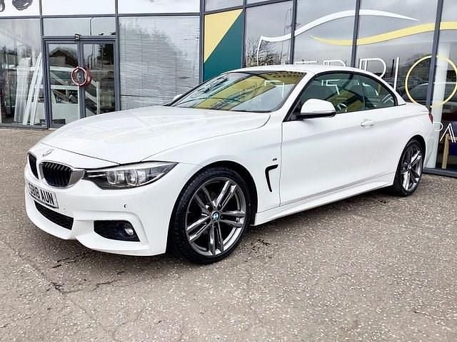Used BMW 420 M Sport 190 HP (139 kW) 2018 White Cabriolet