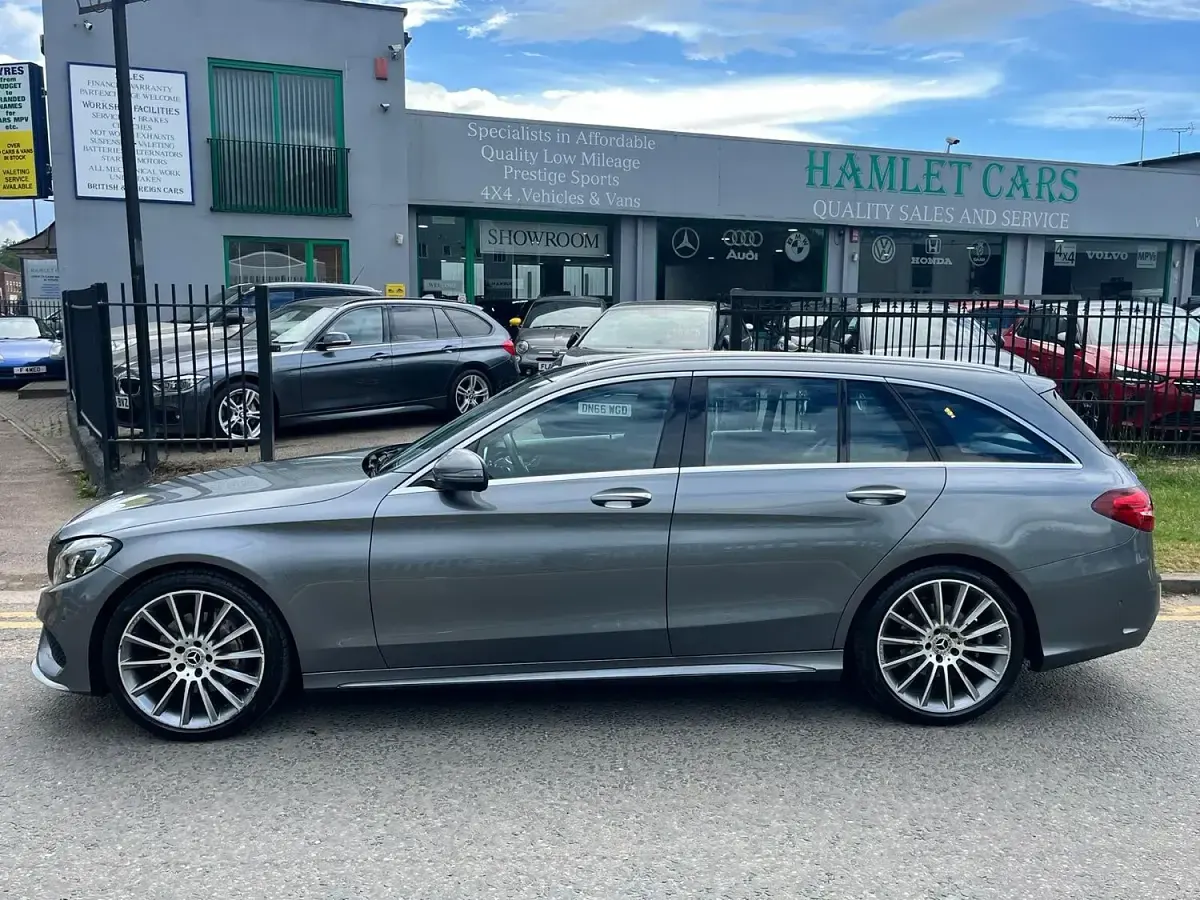 Used Mercedes C200 AMG Line Premium 184 HP (135 kW) 2017 Grey Estate