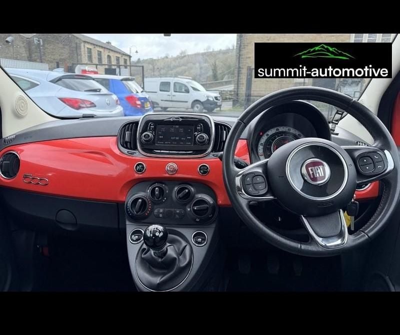 Used Fiat 500 Lounge 69 HP (50 kW) 2016 Pink Hatchback